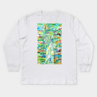 STATUE OF LIBERTY Kids Long Sleeve T-Shirt